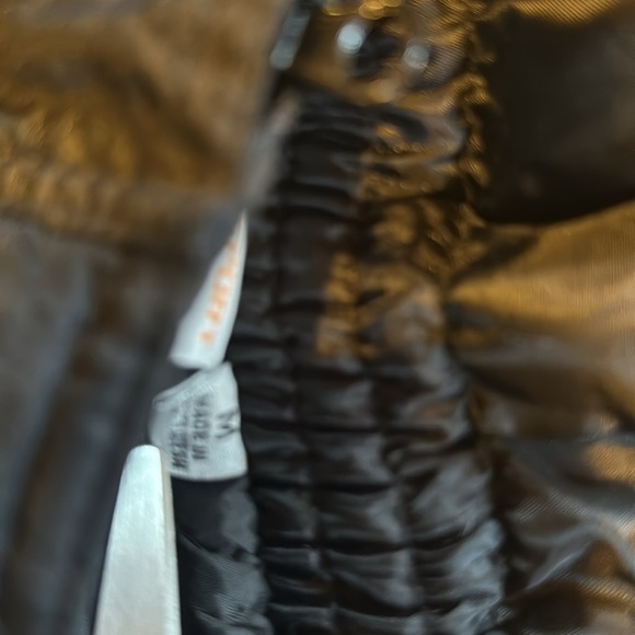 Adolfo Sport black medium unisex overalls with zipper and buttons side pocket - Picture 7 of 10